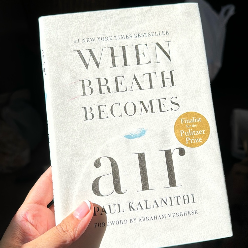 When Breathe Becomes Air Hardcover Book